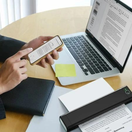 ONLY $39 💥Last Day Buy 1 Get 1 Free🛒 Ultimate Wireless A4 Thermal Printer - Compatible with Android, iOS & Laptops - Image 3