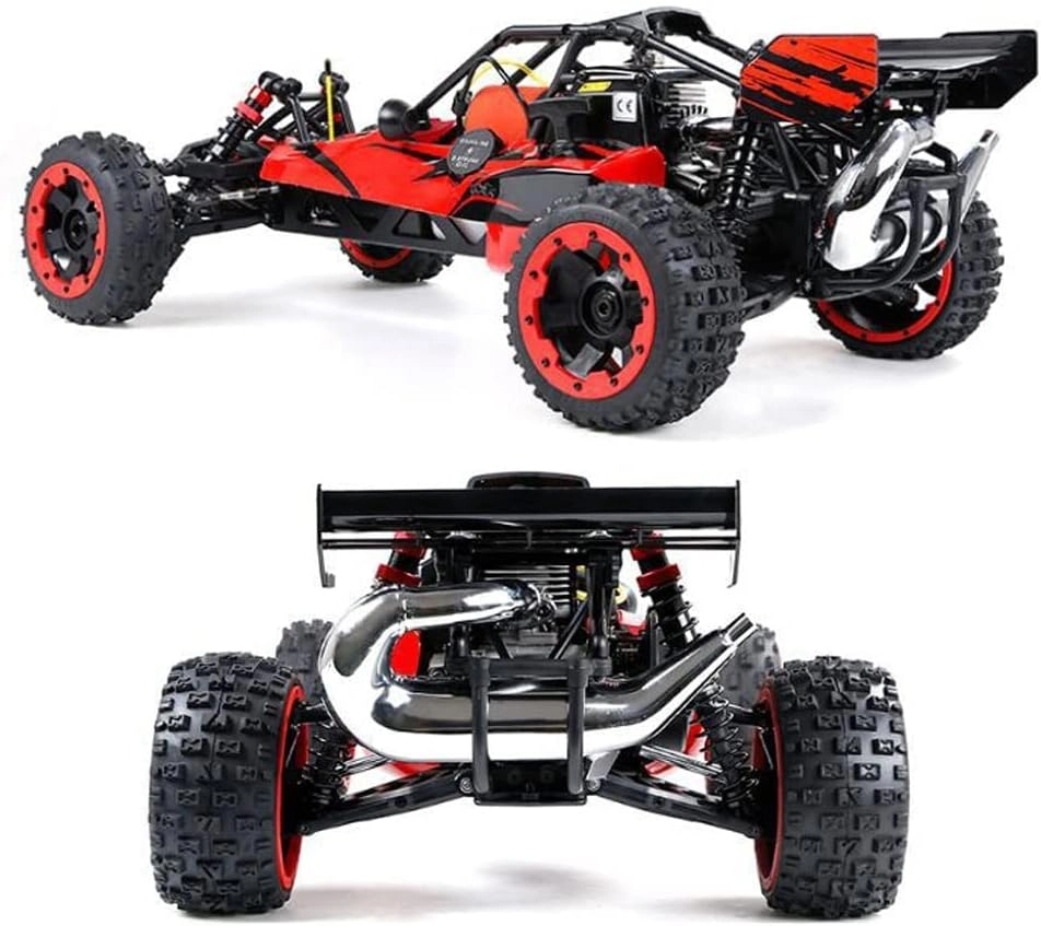 ✨ONLY $39🚗 1/5 Scale Large High Speed RC Cars for Adults Gasoline RC Trucks with 29cc 2T Engine All Terrain Offroad Vehicle - Image 3